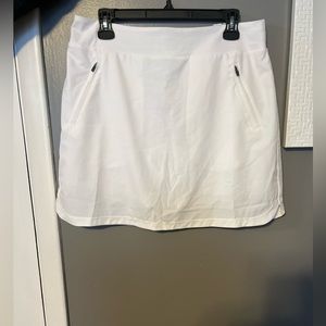 NWT KATE LORD White Golf Skort